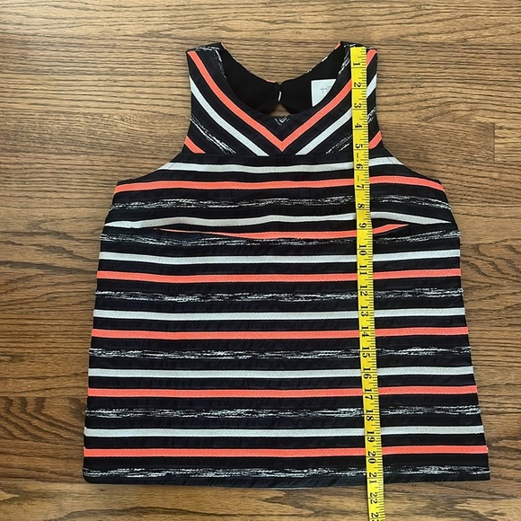 Hd In Paris Blouse Multicolor Striped Sleeveless Tank
Top Size 0 - Picture 4 of 8